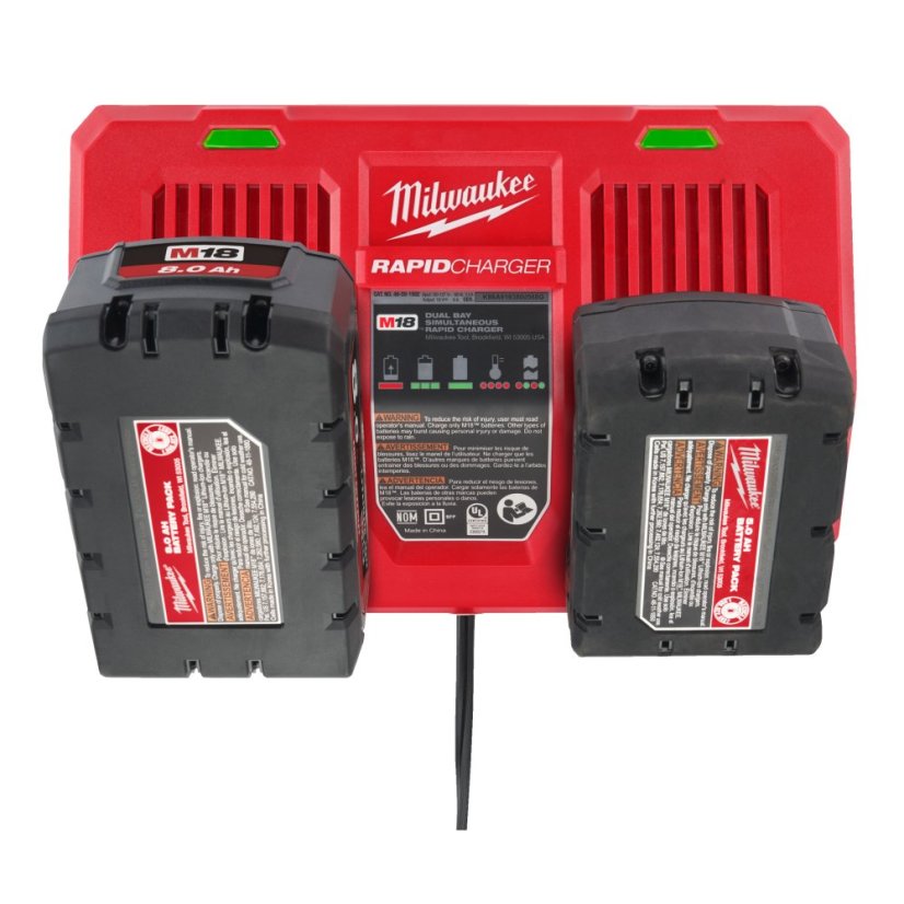 Milwaukee M18 DFC duální rychlonabíječka 18 V 4932472073