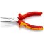 Knipex 2506160 Půlkulaté kleště s břity 160 mm, 1000V VDE