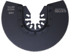 Extol Premium kotouč segmentový pilový na kov, 88mm, HSS