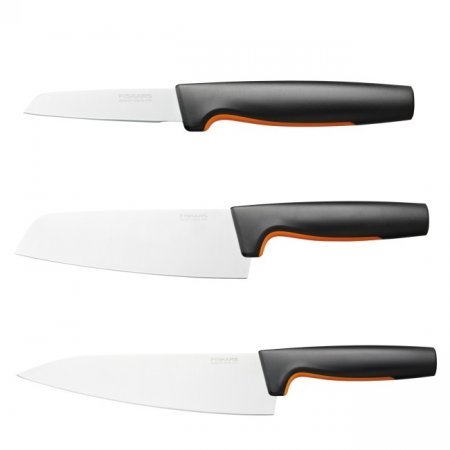 Fiskars 1057555 blok plastový černý se 3 noži Functional Form