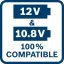Bosch GKF 12V-8 aku ohraňovací frézka 12V 2x3,0Ah
