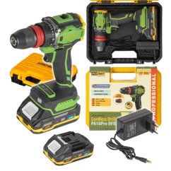 Procraft PA18ProDFR aku šroubovák odnímatelná hlava 20 V 1x1,5 Ah