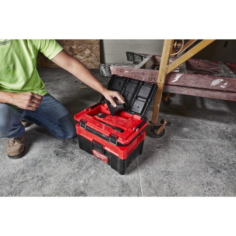 Milwaukee M18 FPOVCL-0 PACKOUT™ vysavač pro mokré/suché vysávání bez aku 4933478187