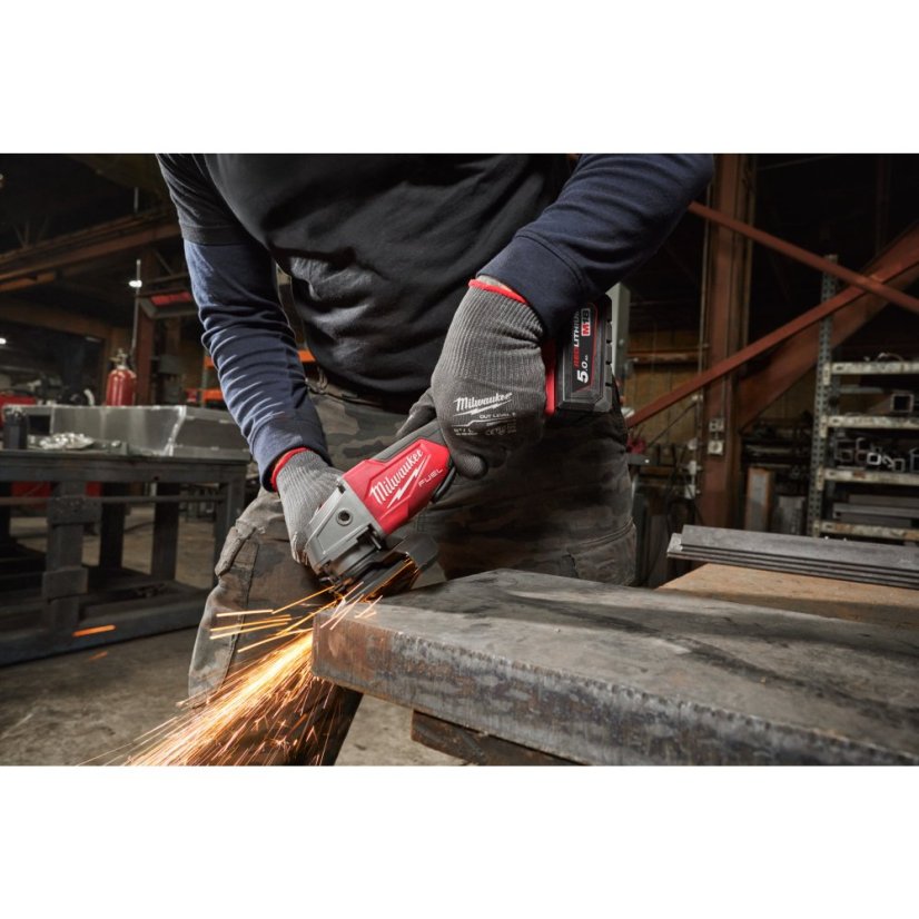 Milwaukee M18 FUEL™ FSAG125X-0 125 mm úhlová bruska s posuvným spínačem 4933478701