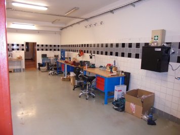 Interiér servis