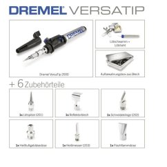 Dremel 2000-6 VersaTip Plynový hořák-páječka