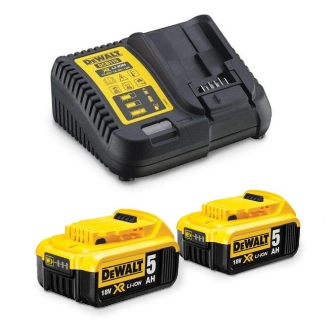 Dewalt DCK355P2T sada aku nářadí 18V XR DCD800, DCH172, DCG405, 2x 5,0 Ah