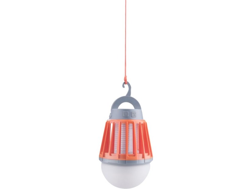 EXTOL LIGHT 43131 lucerna turistická s lapačem komárů, 180lm, USB nabíjení, 3x 1W LED