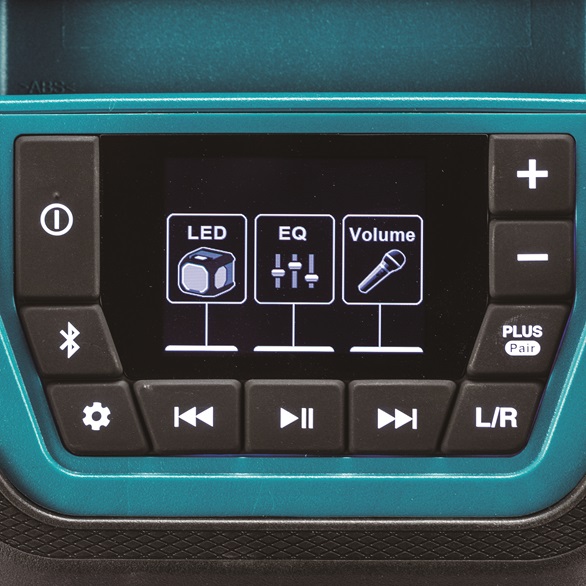 Makita MR014GZ aku reproduktor Bluetooth Li-ion LXT, XGT,14,4V-40V