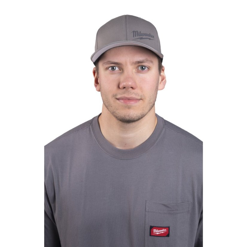 Milwaukee BCS GR SM baseballová kšiltovka šedá S/M 4932493097