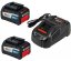 Bosch Starter set 2x GBA 18V 6,3 Ah EneRacer + GAL 1880 CV