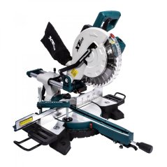 XTline XT106260 pokosová pila s pojezdem a laserem 255mm, 2200W