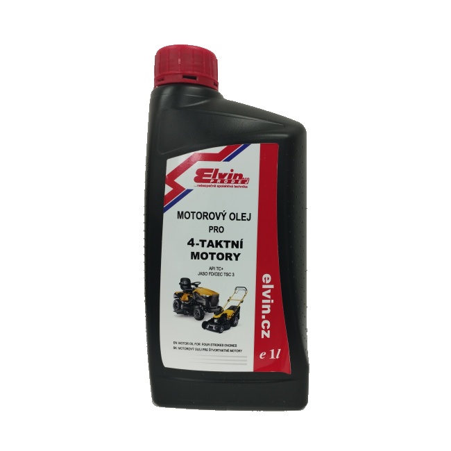 Elvin olej SAE 30 motorový olej pro 4-taktní motory Elvin olej SAE 30 motorový olej pro 4-taktní motory
