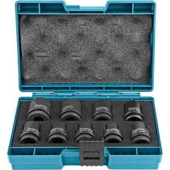 Makita B-66232 sada nástrčných klíčů čyřhran 1/2" 9 ks v plastové krabičce