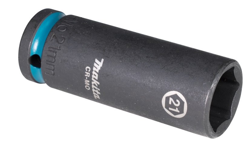 Makita E-16508 klíč nástrčný prodloužený 1/2", čtyřhran, IMPACT BLACK, 21mm Makita E-16508 klíč nástrčný prodloužený 1/2", čtyřhran, IMPACT BLACK, 21mm