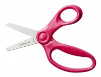 Fiskars 1064070 dětské nůžky se zaoblenou špičkou, růžové, 13 cm (6+)