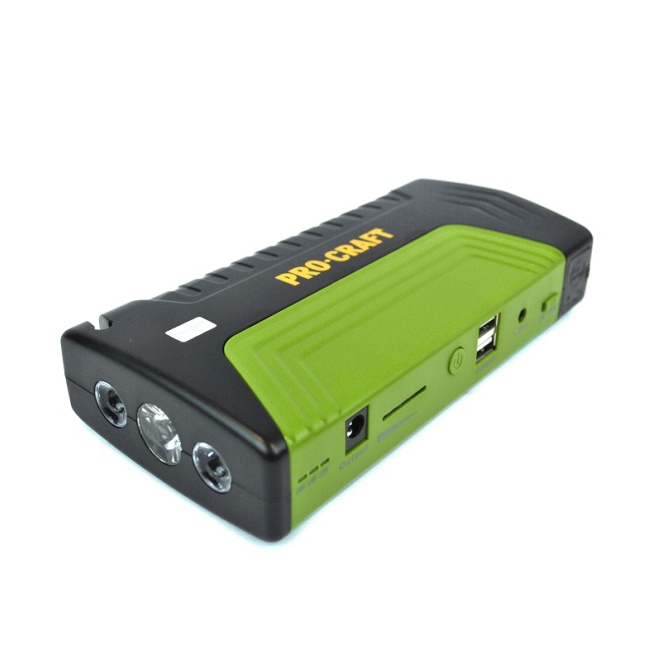 Procraft JS-12 jump starter s funkcí powerbanka