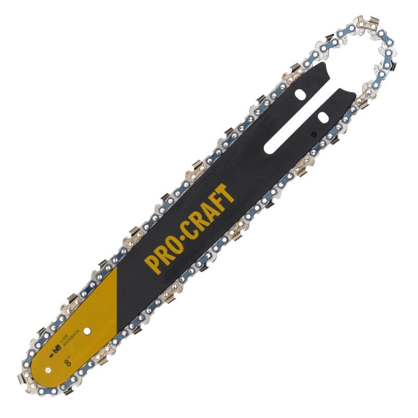 Procraft S8 sada pilových řetězů a lišty (2 řetězy a 1 lišta) 1,1 1/4 46čl 200mm PKA32, PKA30