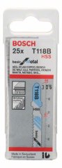 Bosch 2608638471ks pilový plátek do kmitací pily T 118 B, 1ks