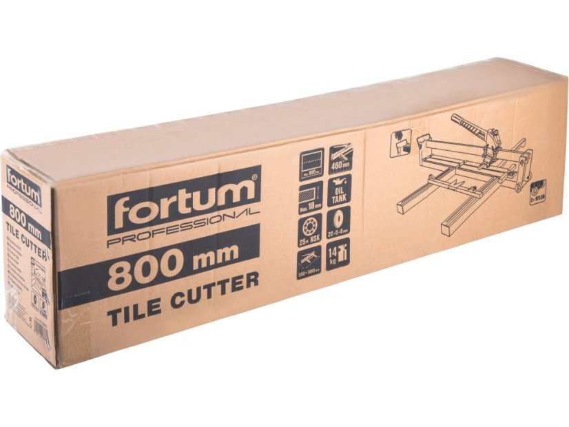 FORTUM 4770840 řezačka obkladů profesionální, 800mm