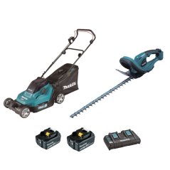 Makita DLM432PT2SET2 DLM432+DUH523 Aku set aku sekačka a aku plotostřih Li-ion 18V LXT 2x18V 5,0Ah