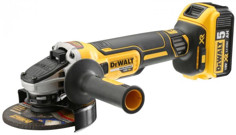 DeWALT DCG405NT aku bezuhlíková úhlová bruska XR 18V, kufr TSTAK