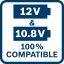 Bosch GSR 12V-35 HX aku šroubovák 1/4" 12V 2x3Ah L-Boxx 06019J9100