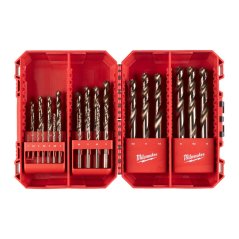 Milwaukee sada vrtáků do kovu HSS-Co RED COBALT 25 ks 4932493868