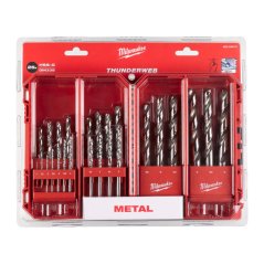 Milwaukee sada vrtáků do kovu Thunderweb HSS-G 25 ks 4932493870