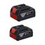 Bosch GBH 180-LI+GSR 180-LI aku sada 18V 2x 4Ah 0615990M31