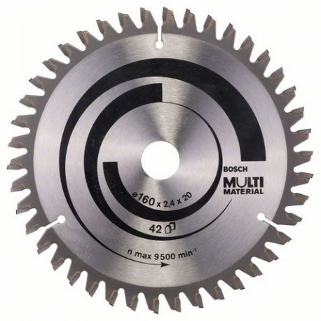 Bosch 2608640503 pilový kotouč 160x20/16x2,4 mm 42Z Multi Material Bosch 2608640503 pilový kotouč 160x20/16x2,4 mm 42Z Multi Material