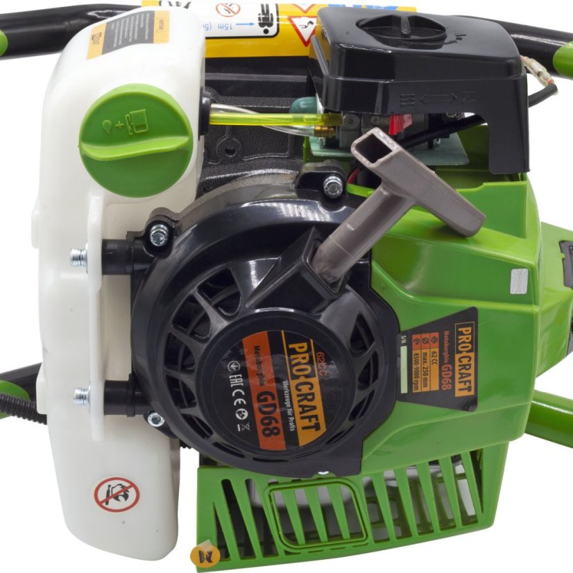 Procraft GD68bn benzínový půdní vrták bez vrtáku