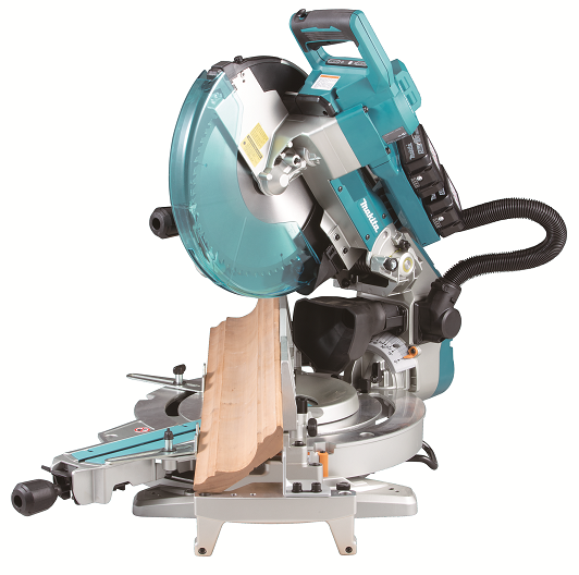 Makita DLS211ZU aku pokosová pila s AWS 305mm Li-ion 2x18V, bez aku