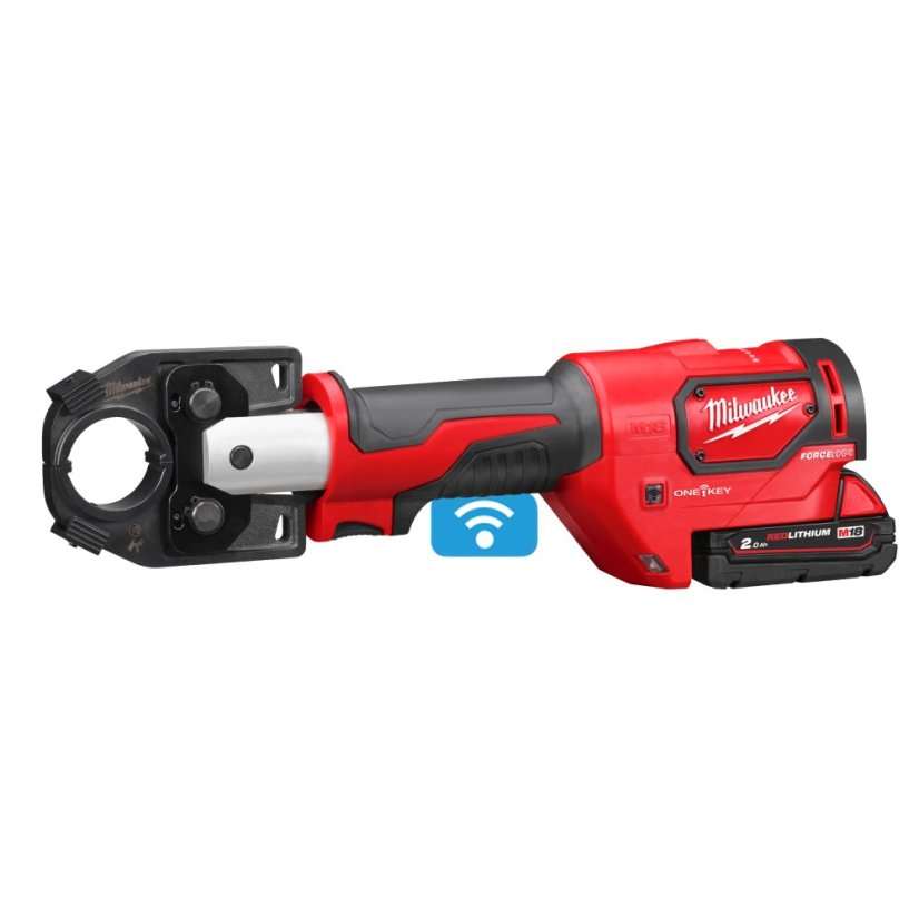 Milwaukee M18 HCCT-201C FORCE LOGIC Hydraulické krimpovací kleště na kabely 53 kN  1x 2Ah 4933451194