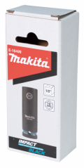 Makita E-16499 klíč nástrčný prodloužený 1/2", čtyřhran, IMPACT BLACK, 19mm