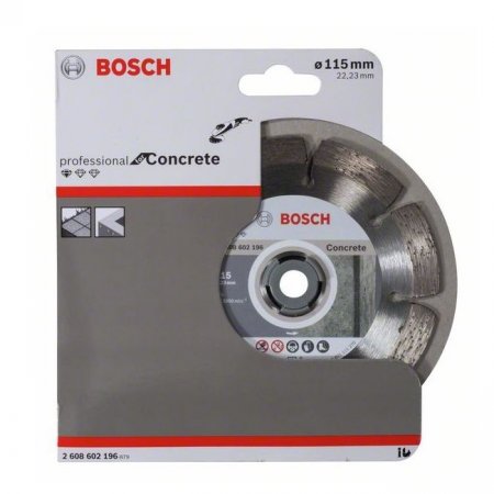 Bosch Dia kotouč Standard for Concrete 115 x 22,23 x 1,6 mm