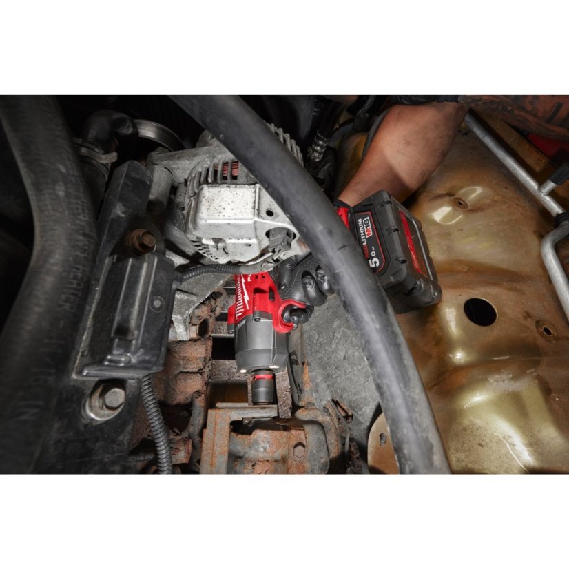 Milwaukee M18 FUEL™ FHIW2F12-502X rázový utahovák s vysokým krouticím momentem a pojistným koužkem 4933492783