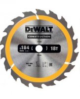 DeWALT DT1938 pilový kotouč ATB 20° 184x16 mm, 18 zubů