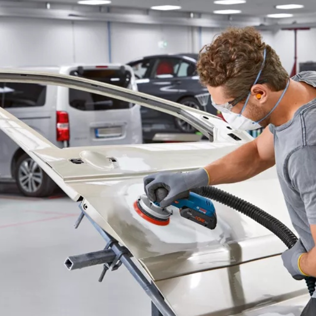 Bosch GSR 18V-90C + GKT 18V-52GC + GST ​​​​18V-155 SC+ GEX 18V-125 aku sada nářadí 18 V 2x 5,5Ah + 1x 4Ah Procore 0615990N36