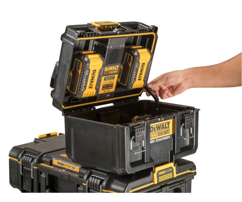 Dewalt DWST83471-QW TOUGHsystem, nabíječka v kufru