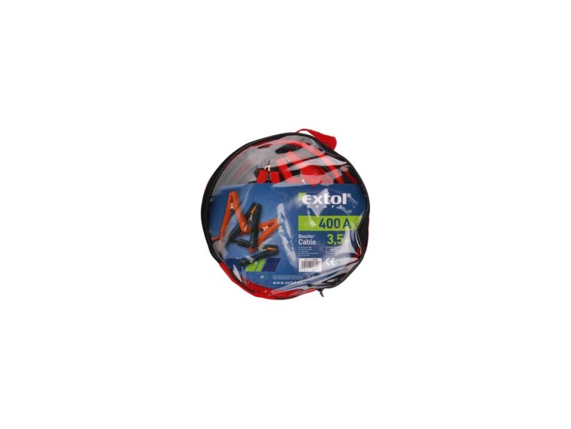 EXTOL CRAFT 9609 kabel startovací, 400A