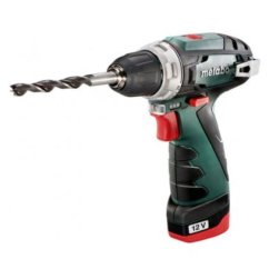 Metabo 600984500 PowerMaxx BS 12 aku vrtací šroubovák 12V 2x2Ah