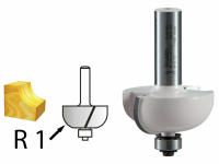 Makita D-48599 Žlábkovací fréza s ložiskem stopka 8 mm,17,5x6,35x49 mm Makita D-48599 Žlábkovací fréza s ložiskem stopka 8 mm,17,5x6,35x49 mm