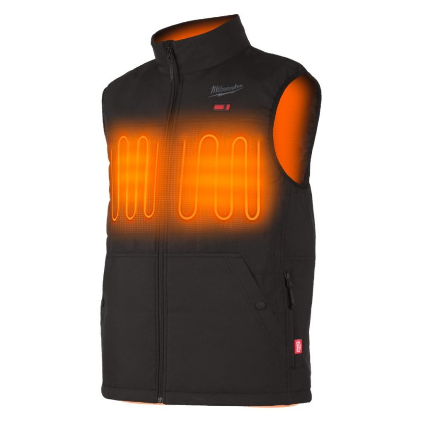 Milwaukee M12 HPVBL2-0 aku vyhřívaná prošívaná vesta vel. XL bez aku 4932480079