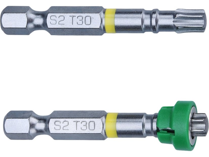 FORTUM 4741487 hroty sada 2ks TORX s magnetickým kloboučkem, T 30x50mm, S2