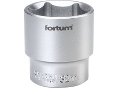 FORTUM 4700432 hlavice nástrčná 1/2", 32mm, L 44mm