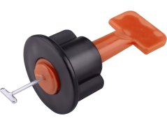 EXTOL PREMIUM 8845010 distanční/nivelační klipy opakovaně použitelné, sada 50ks, pro vyrovnání obkladů/dlažby až do jejich max. tloušťky 17mm