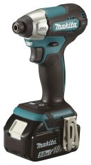 Makita DTD157RTJ aku rázový šroubovák 1/4" Li-ion LXT 18V 2x5,0Ah Makpac