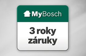 MyBosch - 3letá záruka místo 2leté