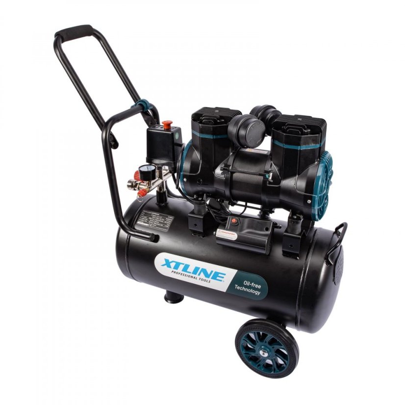 XTLINE XT2024 kompresor bezolejový 1450 W, 24 l XTLINE XT2024 kompresor bezolejový 1450 W, 24 l